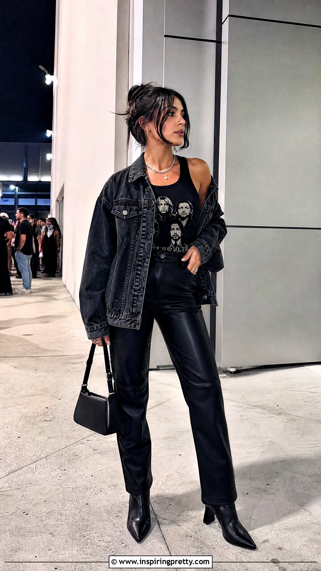 System Of A Down Tank Top With Leather Pants - 25 System Of A Down Tank Top outfit ideas