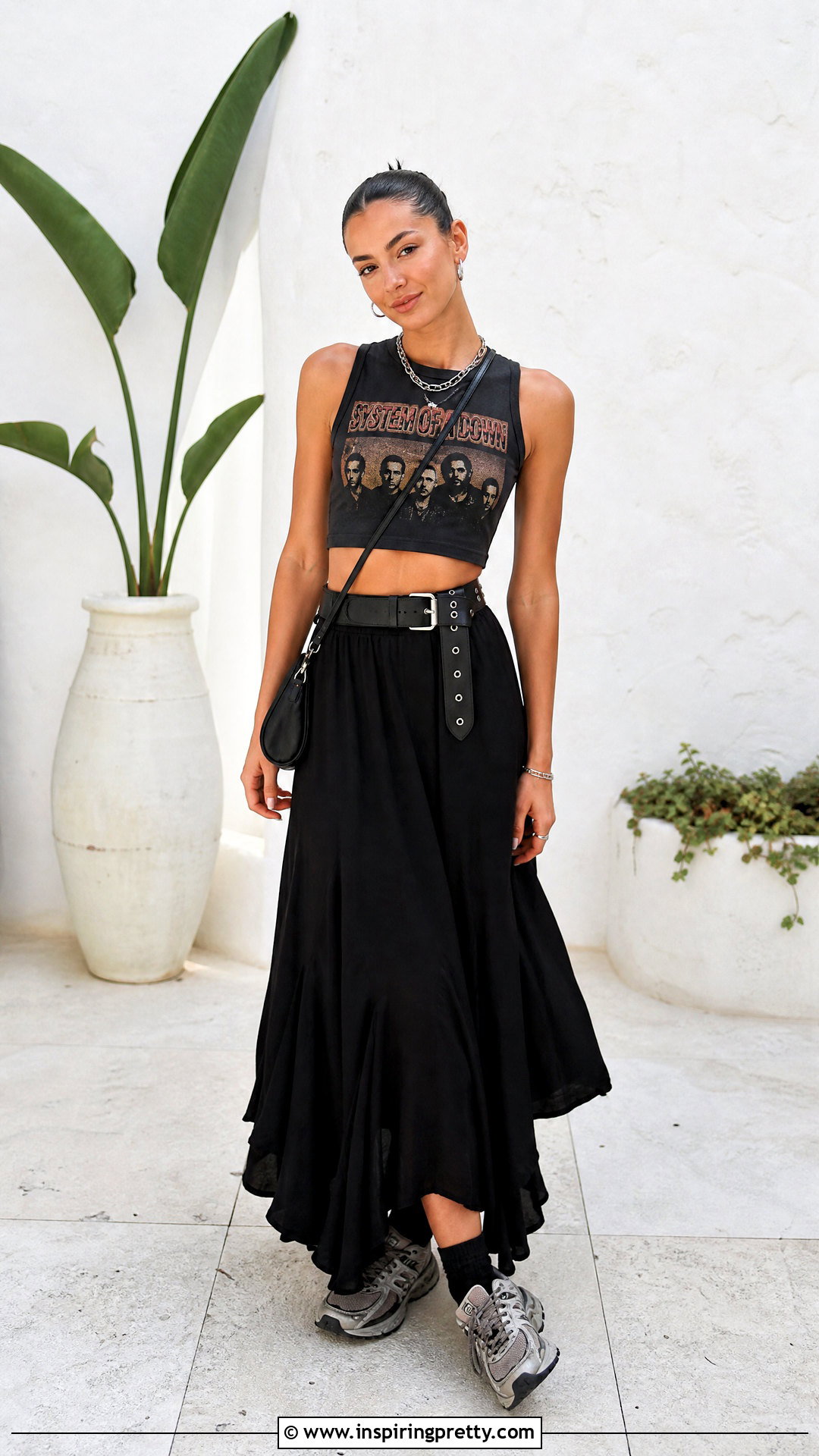 System Of A Down Tank Top With Maxi Skirt - 25 System Of A Down Tank Top outfit ideas