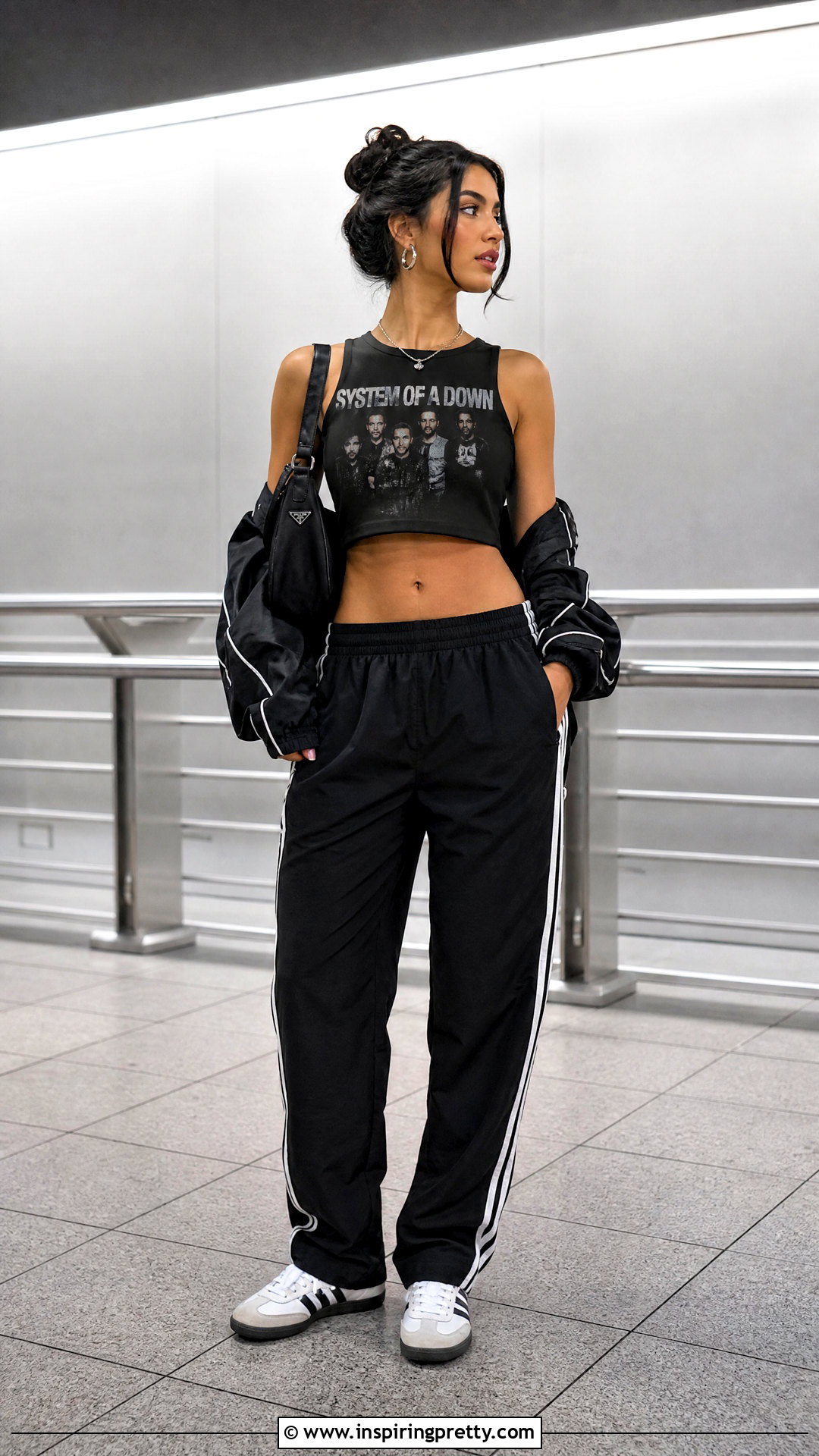 System Of A Down Tank Top With Track Pants - 25 System Of A Down Tank Top outfit ideas