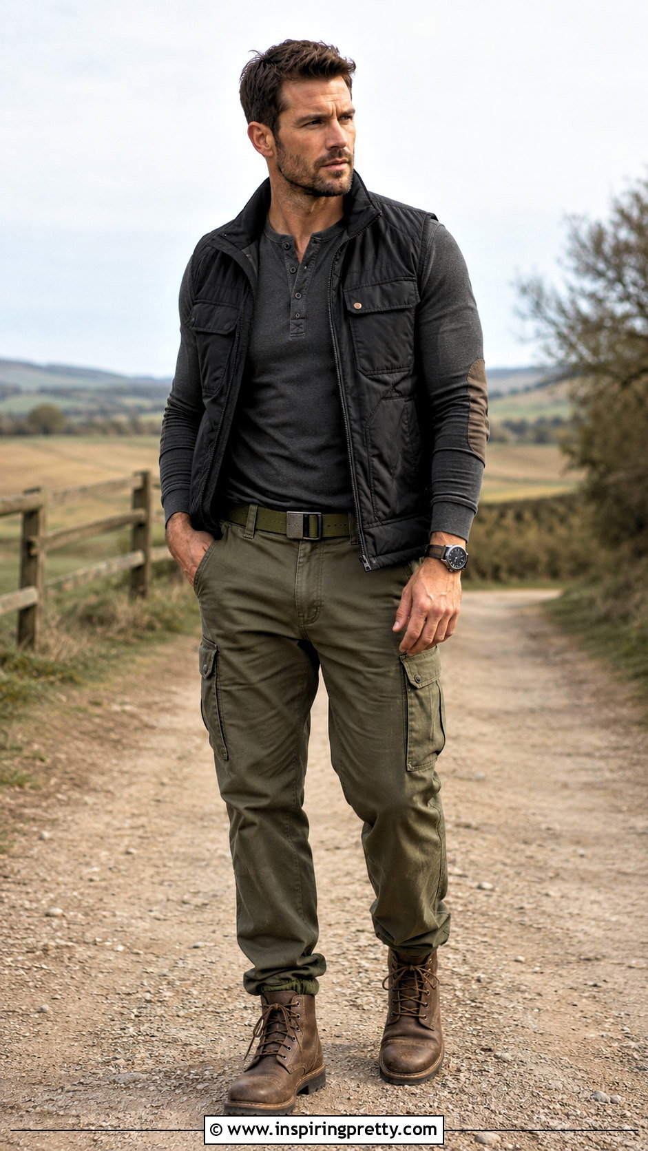 Tactical Henley Shirt Outfit - 20 Mens Tactical Tops outfit ideas