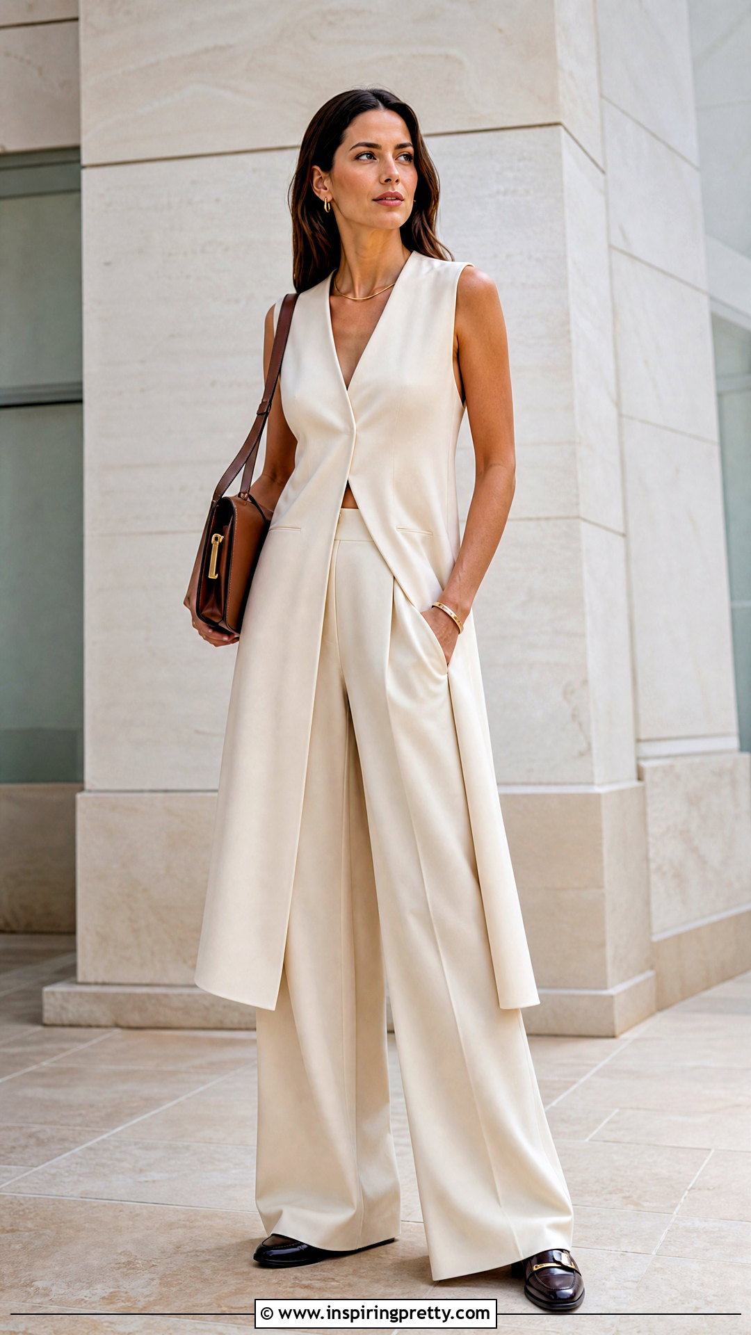 Tall Wide Leg Trouser And Top Set - 50 two pieces trouser and top