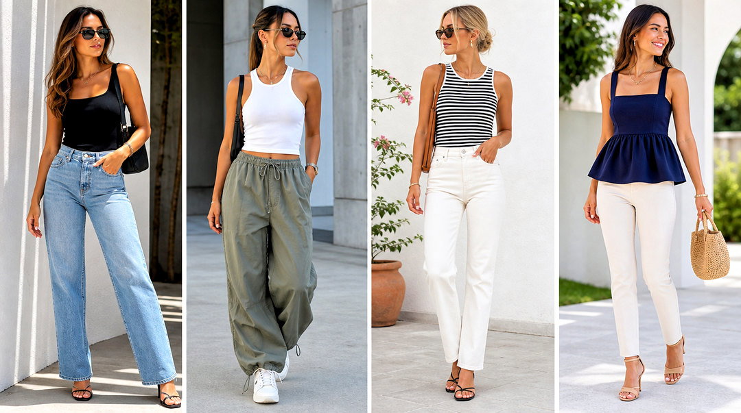 50 Tank Top Fits to Refresh Your Casual Summer Wardrobe