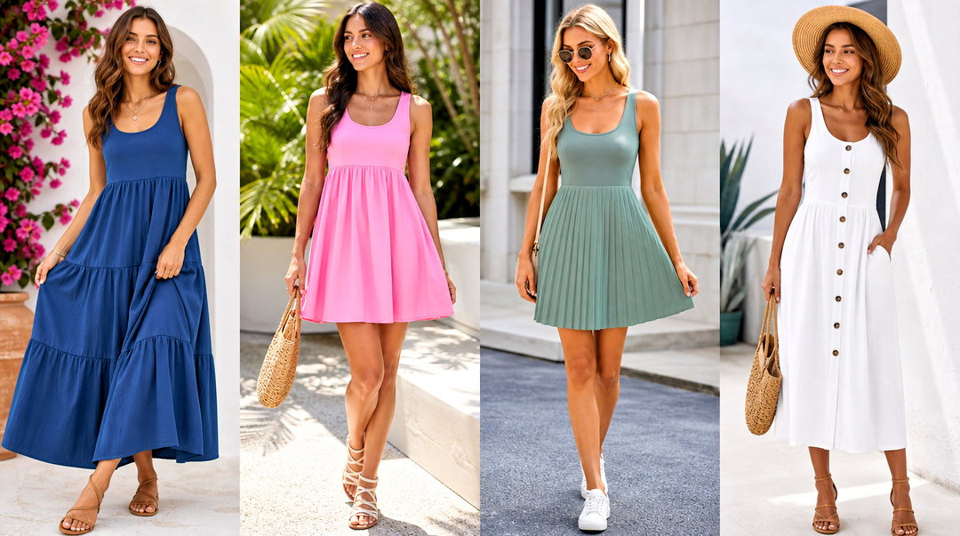 20 Tank Top Into Dress DIY Ideas for Fresh Summer Style