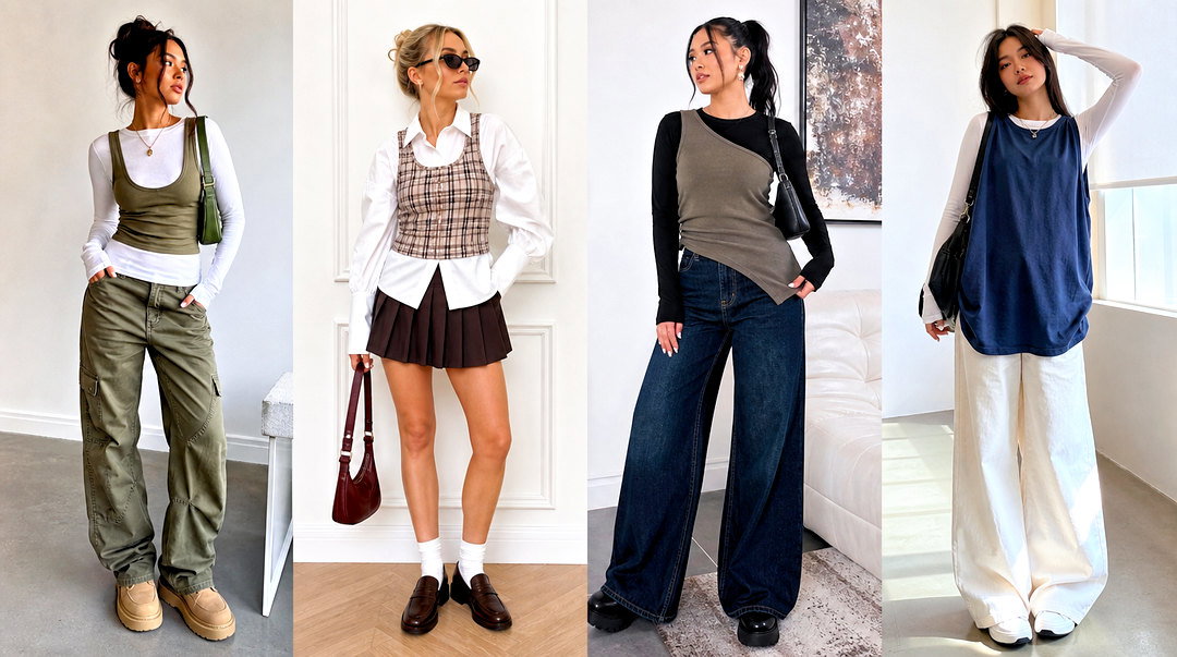 50 Tank Top Over Shirt Outfit Ideas for Chic Layered Looks