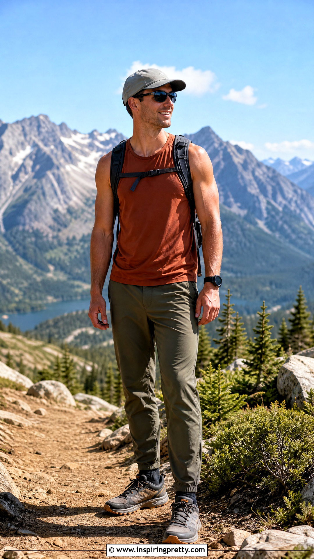 Tank Top With Hiking Pants - 50 mens tank top outfits