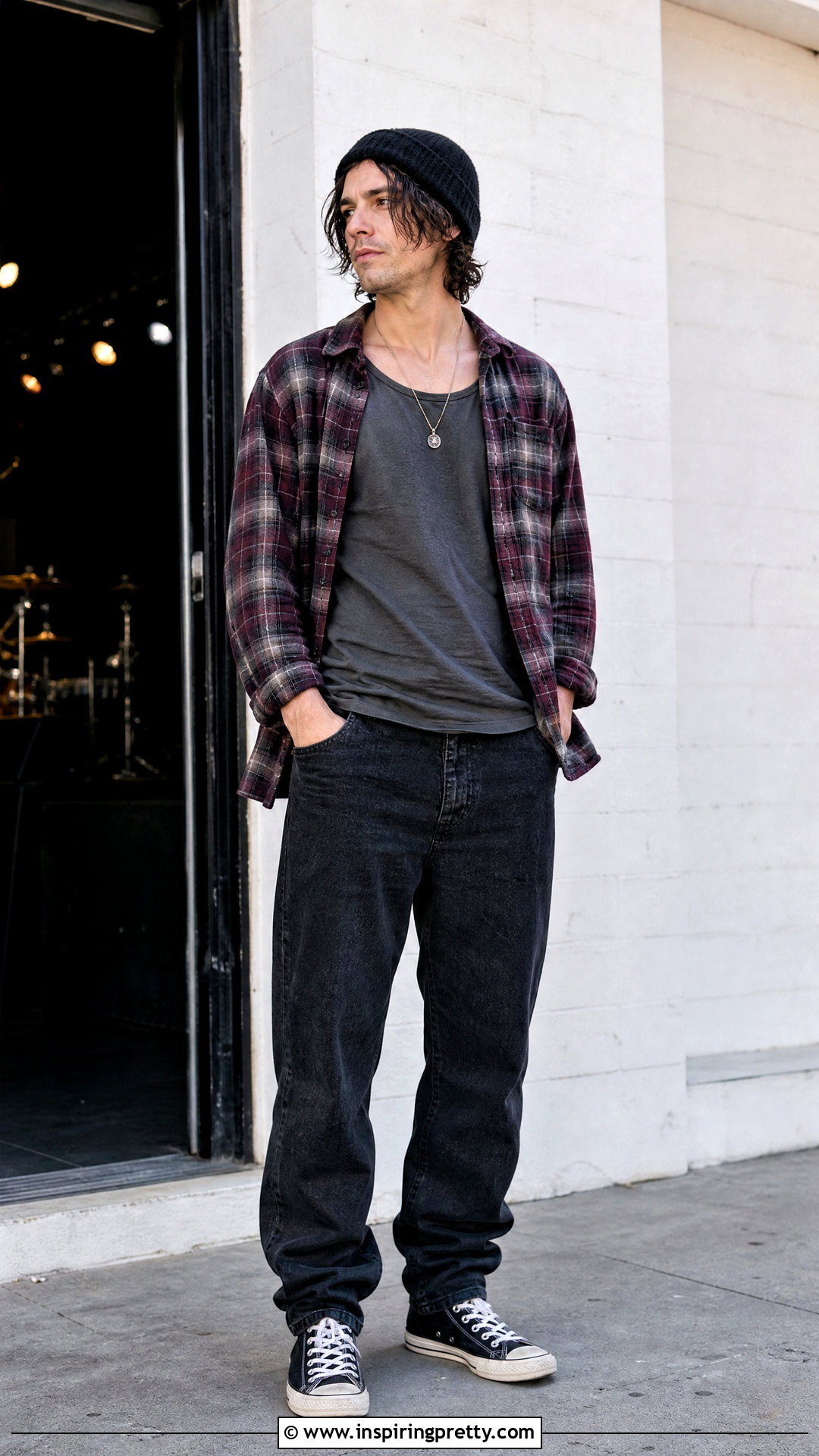 Tank Top With Open Flannel Shirt - 25 tank top guys aesthetic ideas