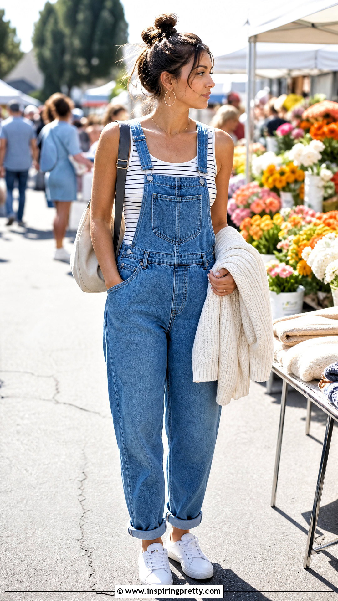 Tank Top With Overalls - 50 tank top outfits