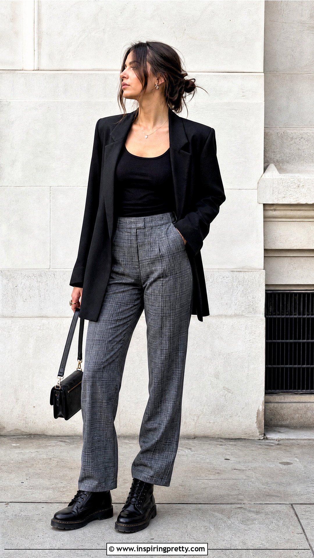 Tank Top With Plaid Pants - 50 90s tank top outfit ideas