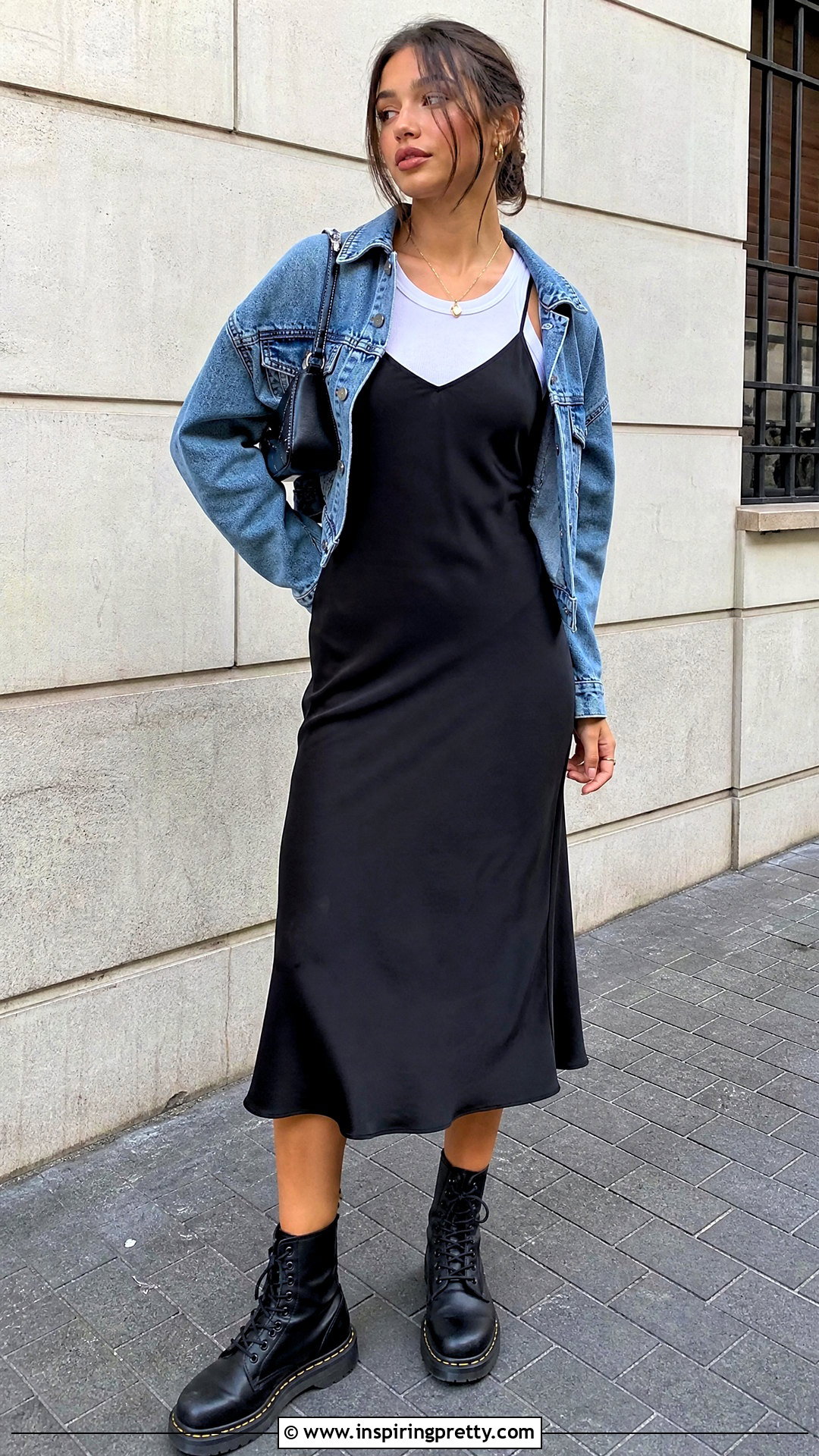 Tank Top With Slip Dress Layer - 50 90s tank top outfit ideas