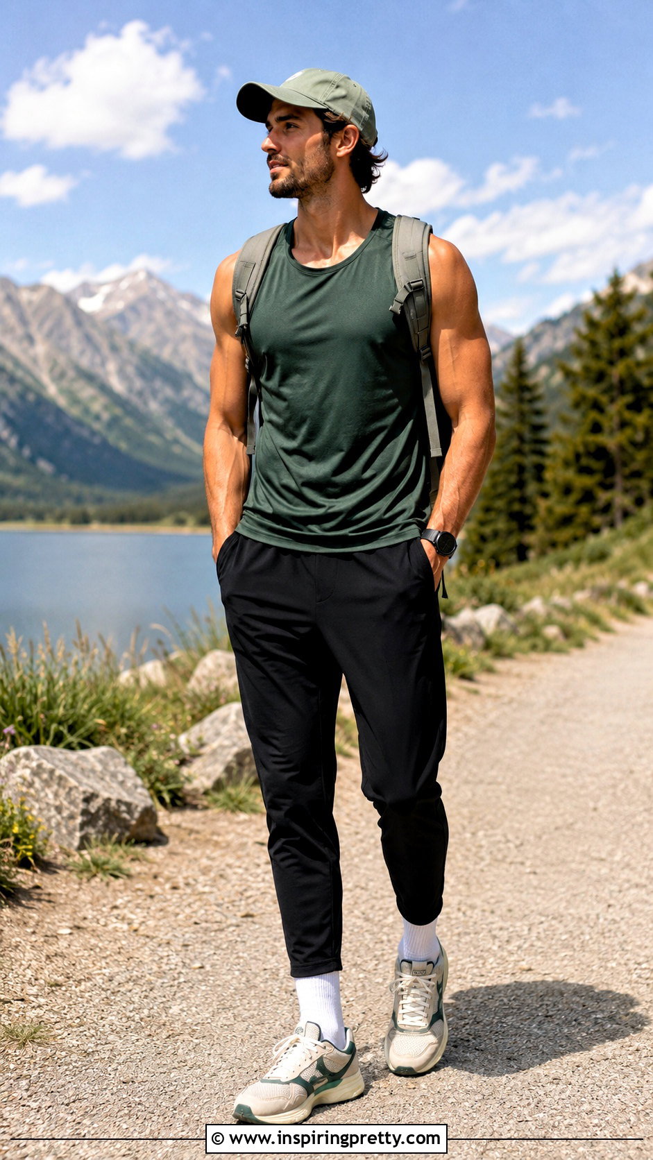 Tank Top With Track Pants - 20 Men's Tank Top Outfits