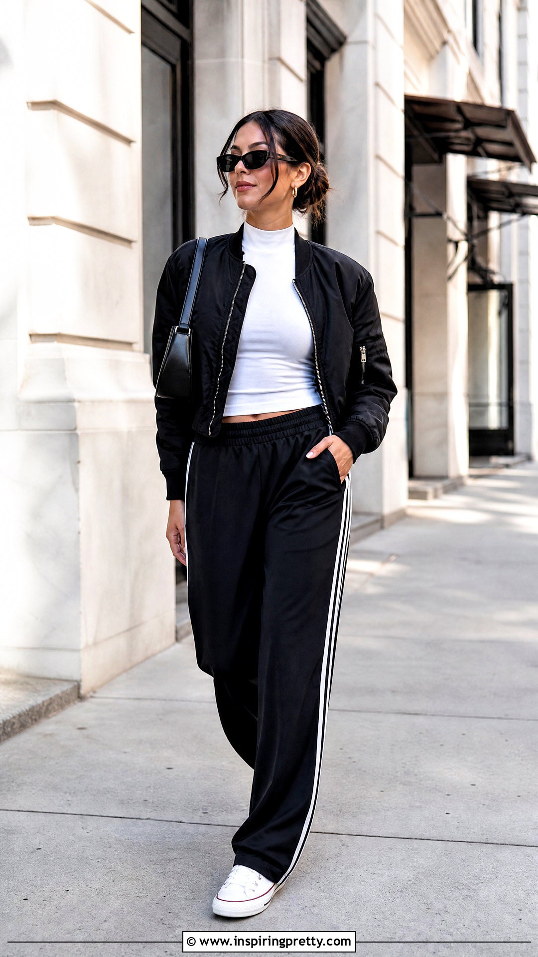 Tank Top With Track Pants And Converse - 25 converse tank top outfit ideas