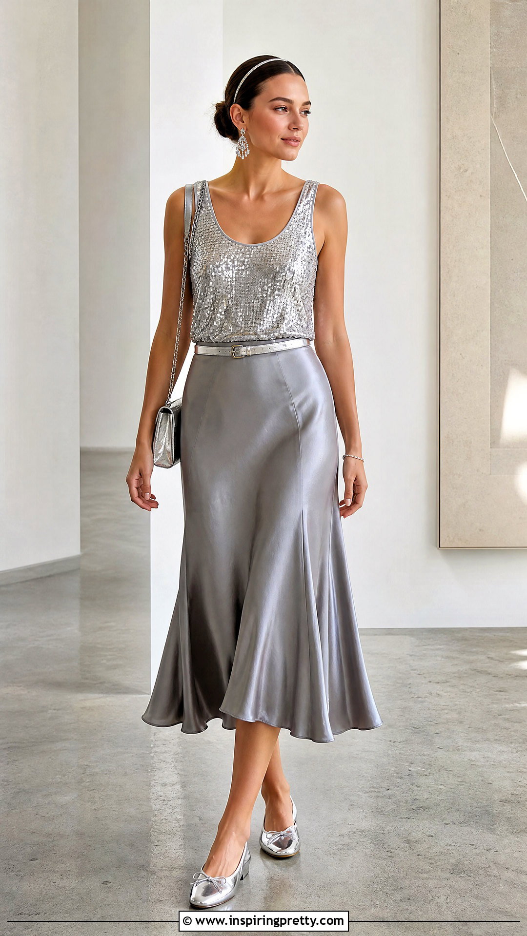 Taylor Swift Silver Sequin Top Outfit - 20 Taylor Swift Sequin Top outfit ideas
