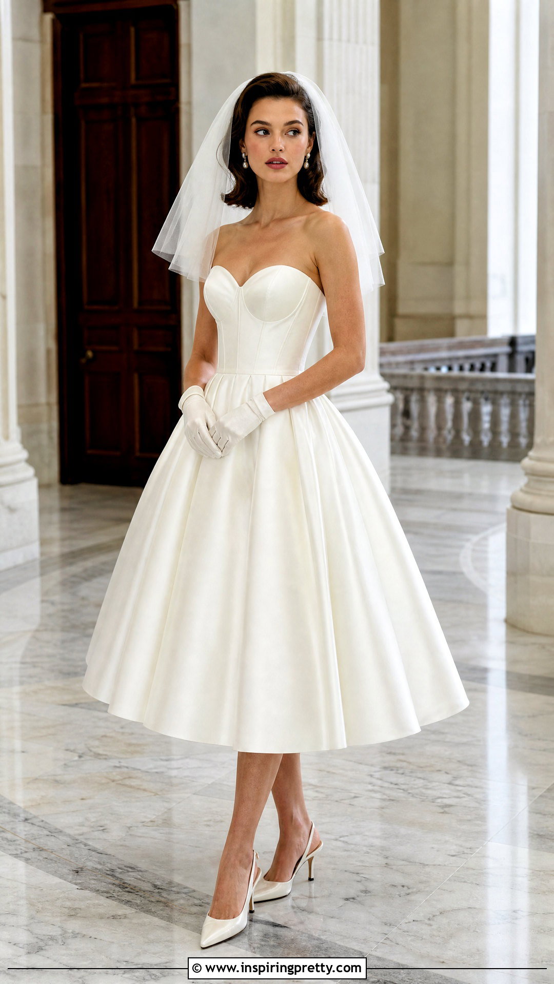 Tea Length Bustier Wedding Dress - 25 wedding dress with bustier top outfit ideas