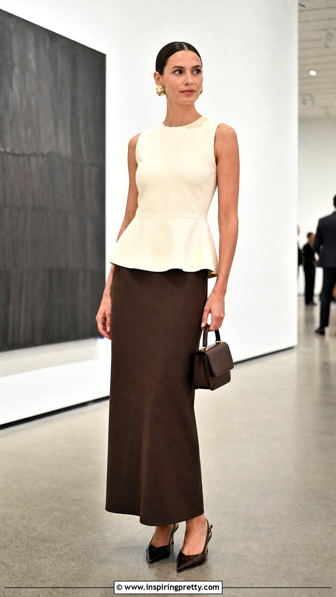 Theory Peplum Top With Column Skirt - 20 Theory Peplum Top outfit ideas