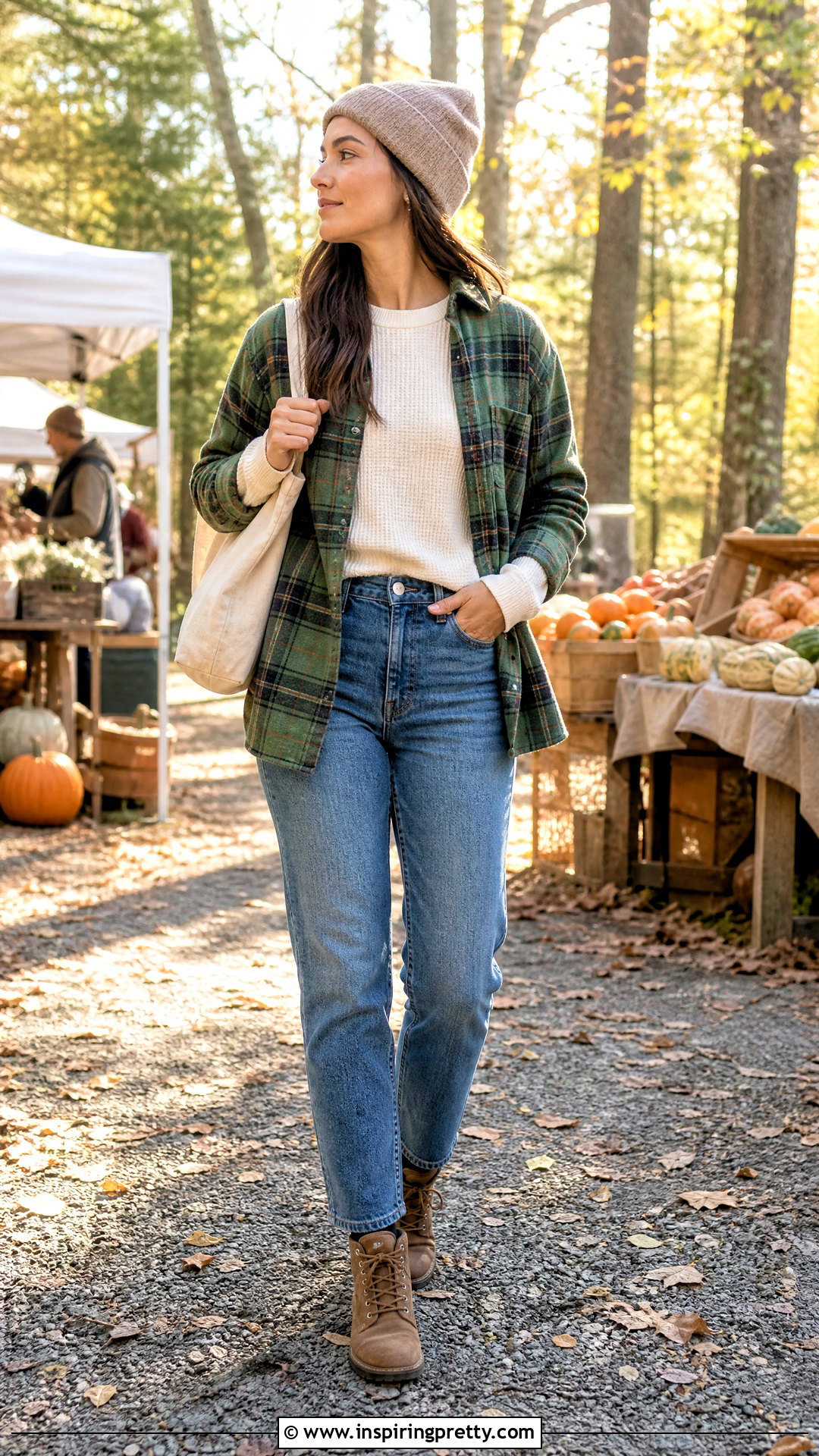 Thermal Top Under Flannel Shirt Outfit - 20 Multi Layered Tops outfit ideas