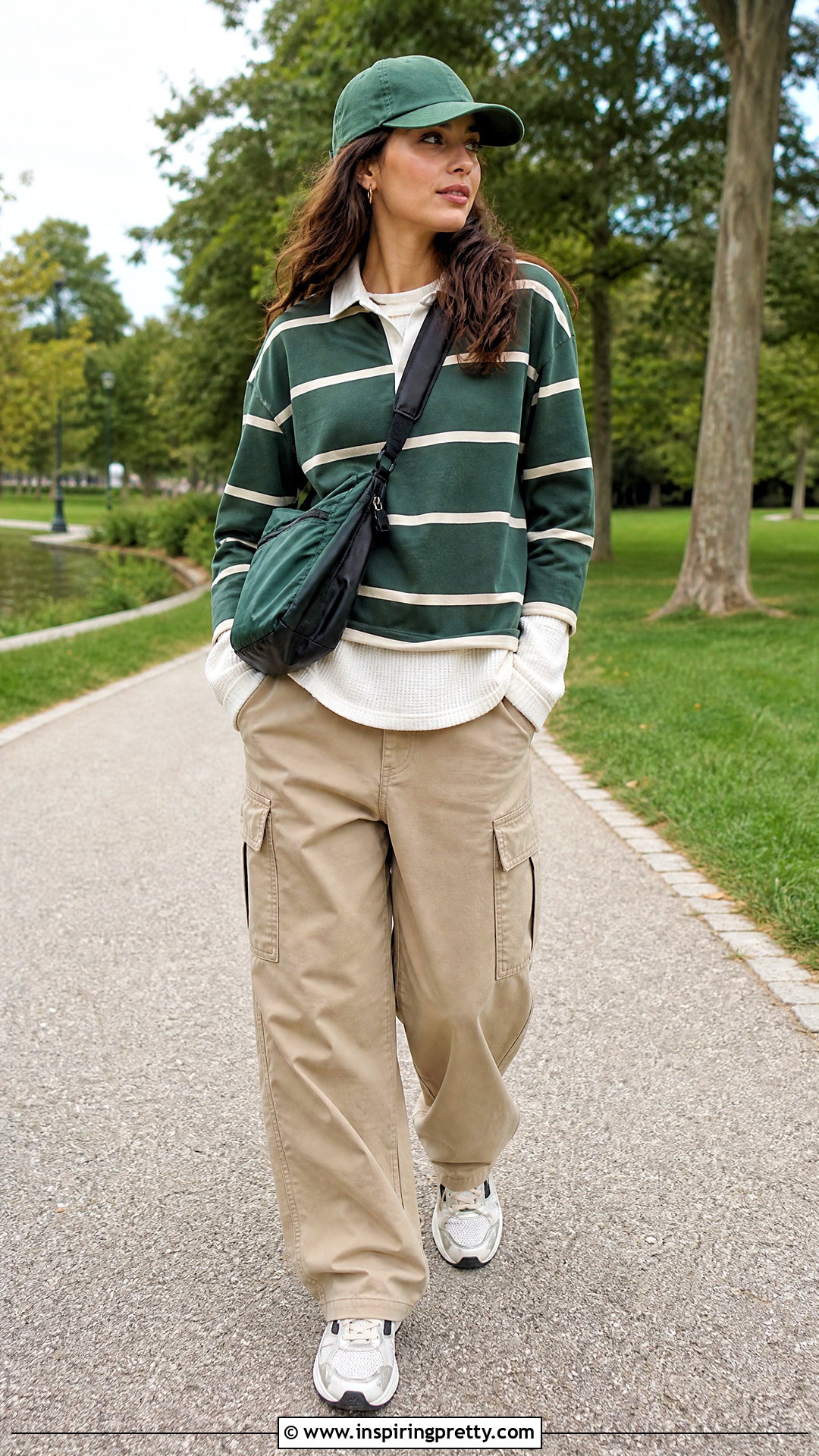 Thermal Top Under Rugby Shirt Outfit - 50 layered tops outfit ideas