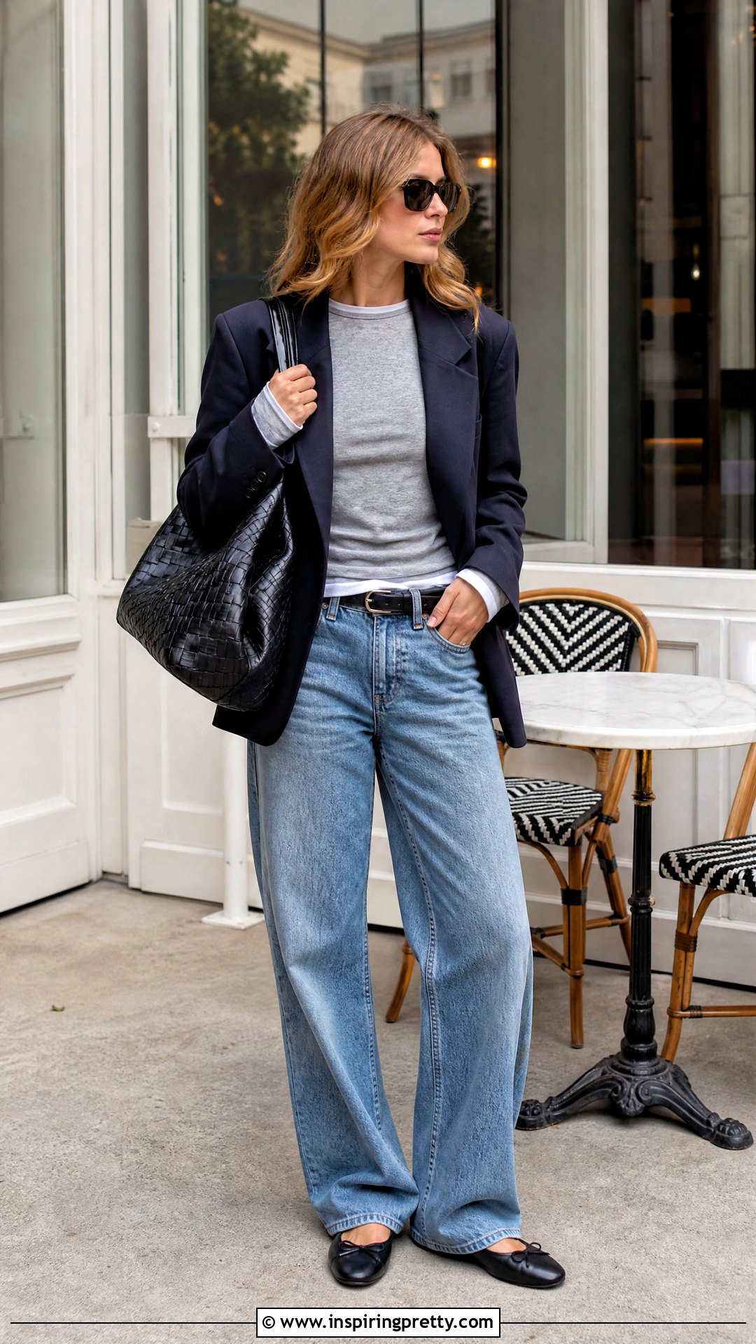 Tibi Double Layer T Shirt Outfit - 25 tibi top outfit ideas