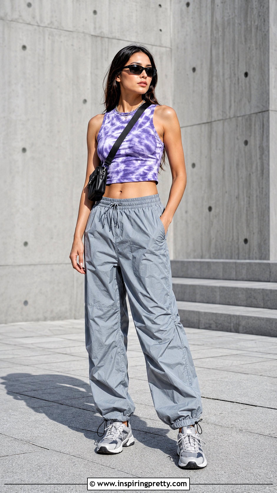 Tie Dye Tank Top With Parachute Pants - 20 urban outfitters tie dye tank tops