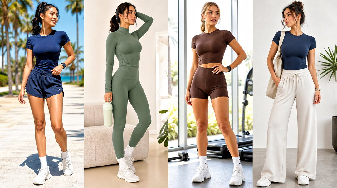 20 Tight Workout Top Outfit Ideas for Stylish, Active Gym Days
