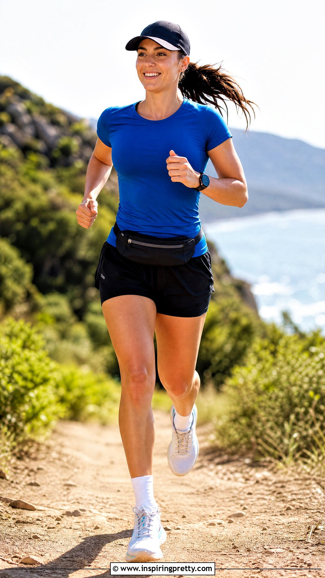 Tight Workout Top With Double Layer Shorts - 20 tight workout top outfit ideas