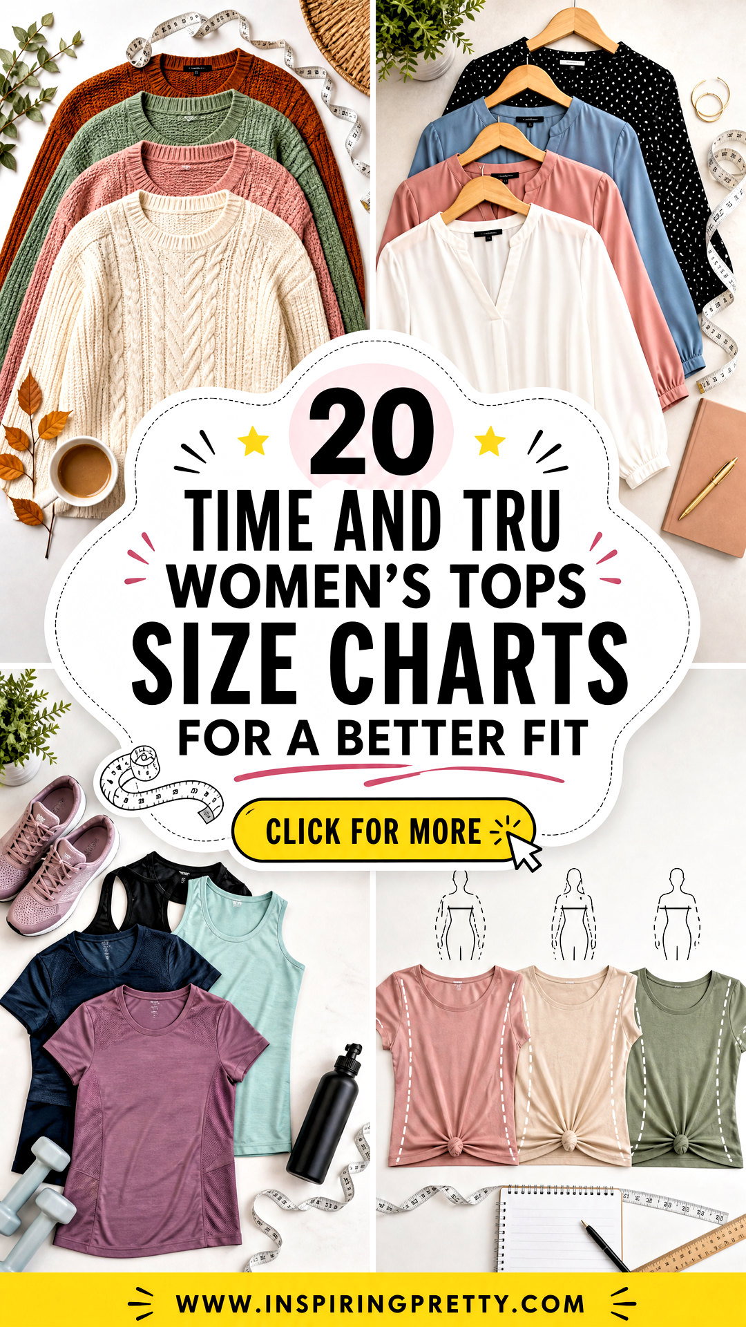 20 Time And Tru Womens Tops Size Charts for a Better Fit - 20 Time And Tru Women’s Tops Size Charts for a Better Fit