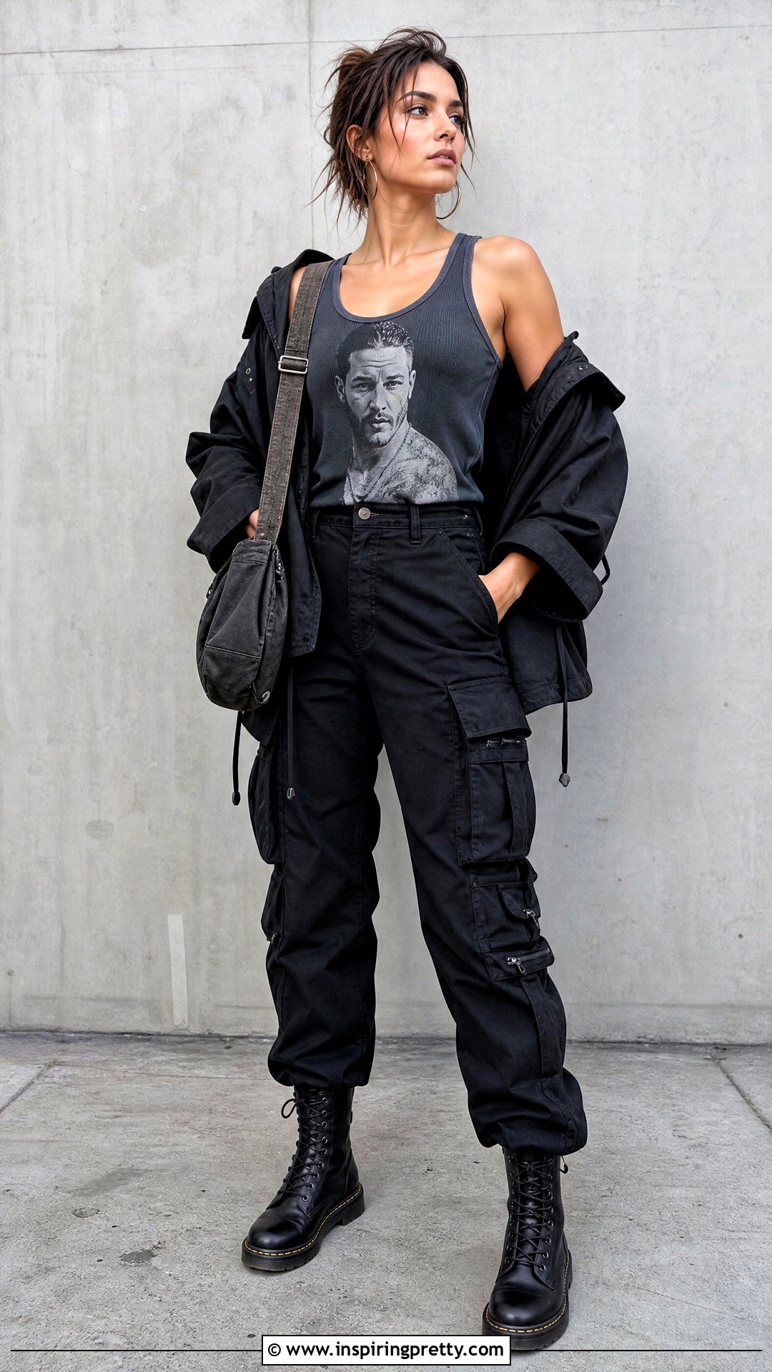 Tom Hardy Tank Top With Black Cargo Pants - 25 tom hardy tank top outfit ideas