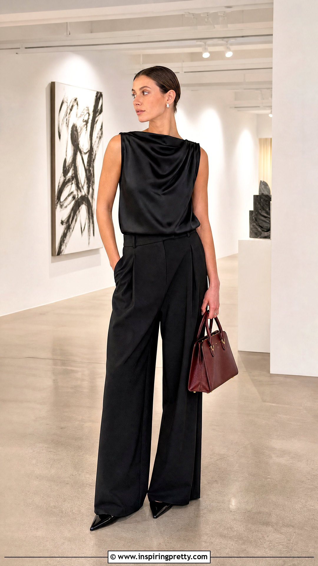 Tonka Top With Matching Monochrome Pants - 20 aritzia tonka top outfit ideas