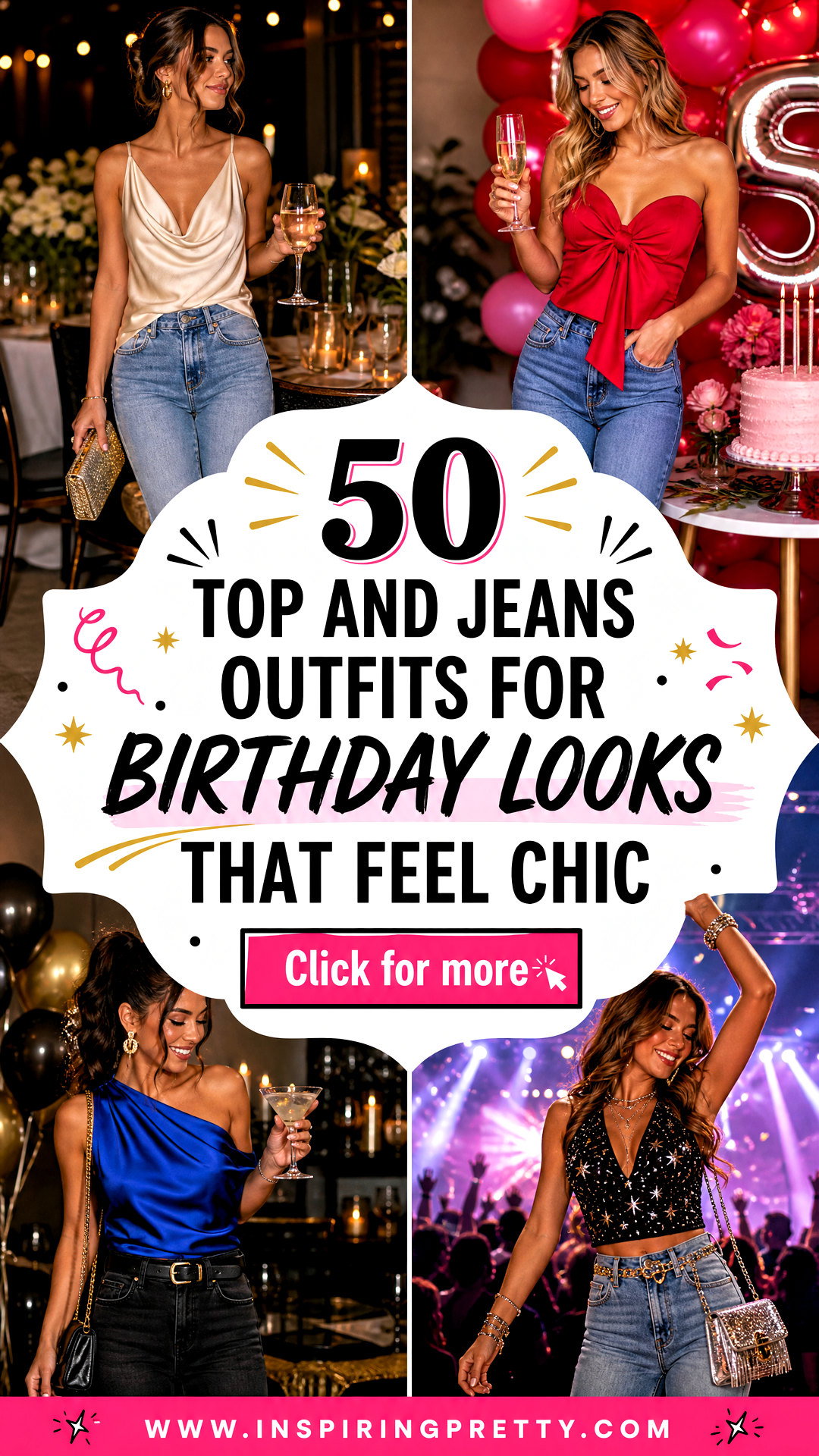 50 Top And Jeans Outfits For Birthday Looks That Feel Chic - 50 Top And Jeans Outfits For Birthday Looks That Feel Chic