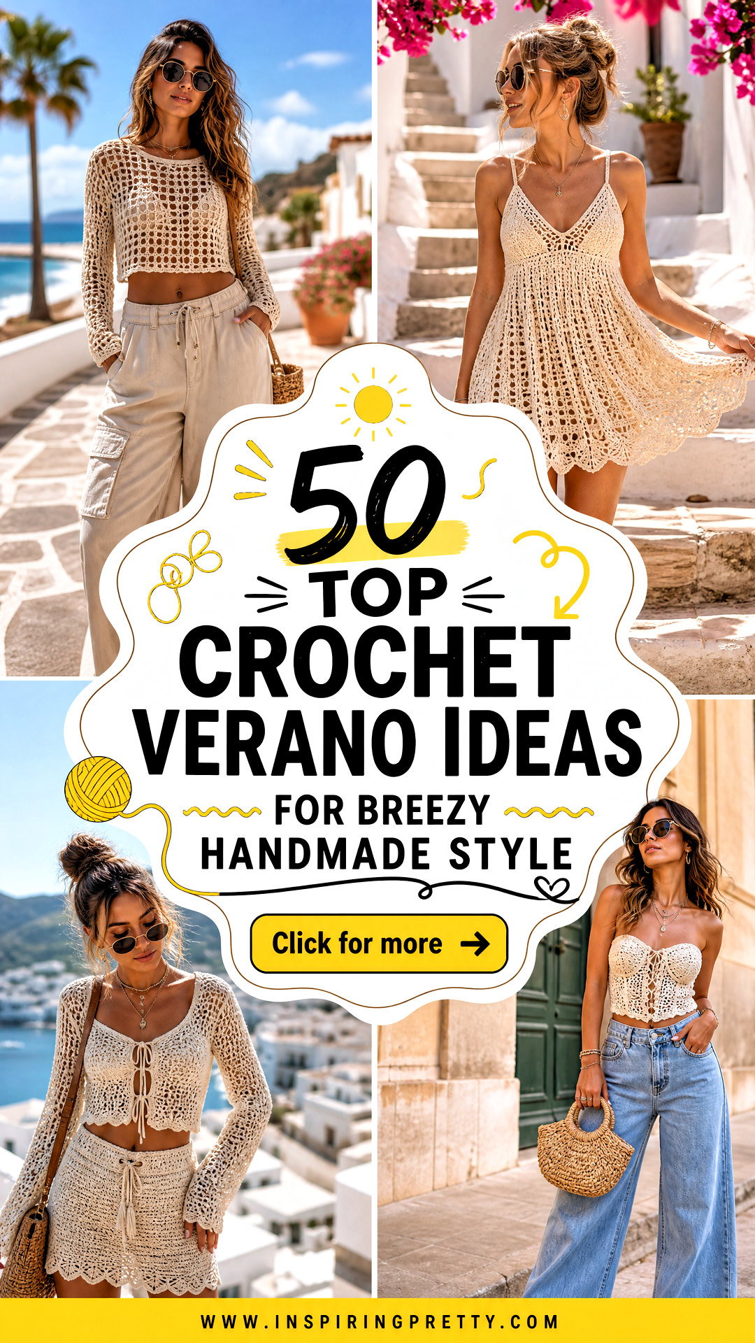50 Top Crochet Verano Ideas For Breezy Handmade Style - 50 Top Crochet Verano Ideas For Breezy Handmade Style