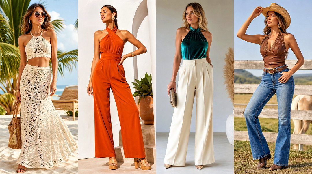 50 Top Halter Outfits for Chic Summer and Party Style Looks