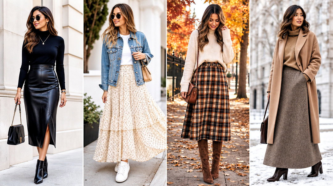 50 Top Skirt Outfit Ideas for Chic Looks in Every Season