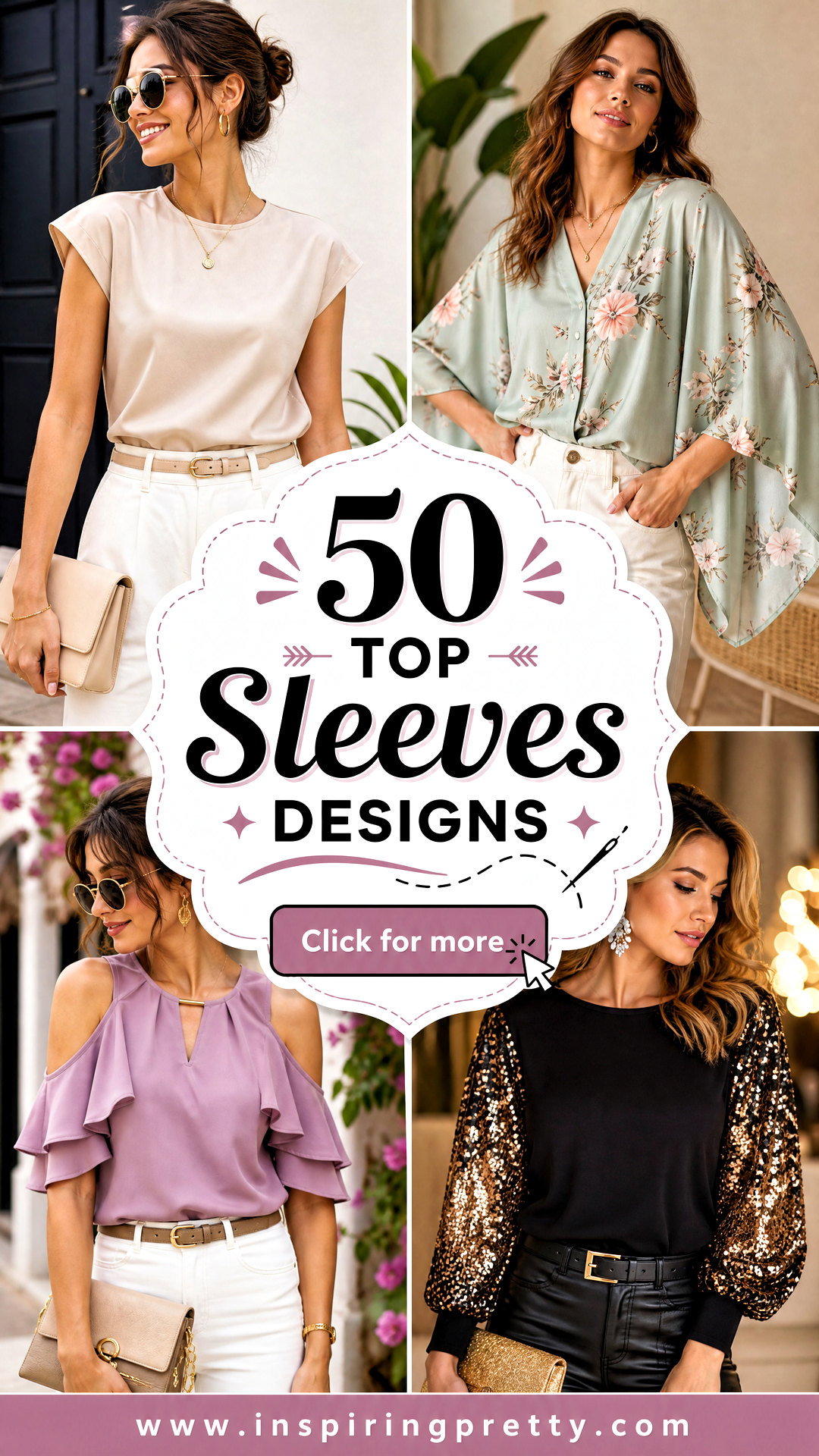50 Top Sleeves Designs for Stylish Dresses and Blouses - 50 Top Sleeves Designs for Stylish Dresses and Blouses