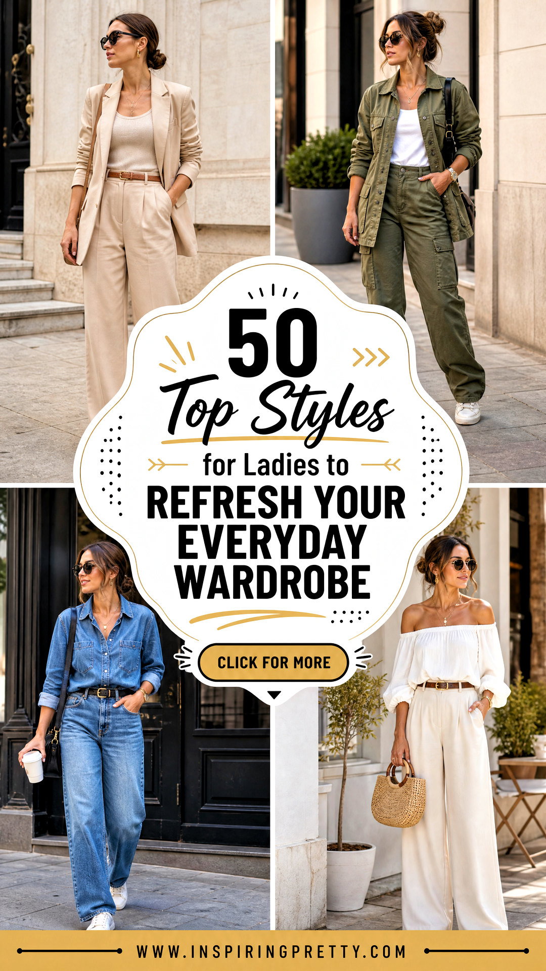 50 Top Styles for Ladies to Refresh Your Everyday Wardrobe - 50 Top Styles for Ladies to Refresh Your Everyday Wardrobe