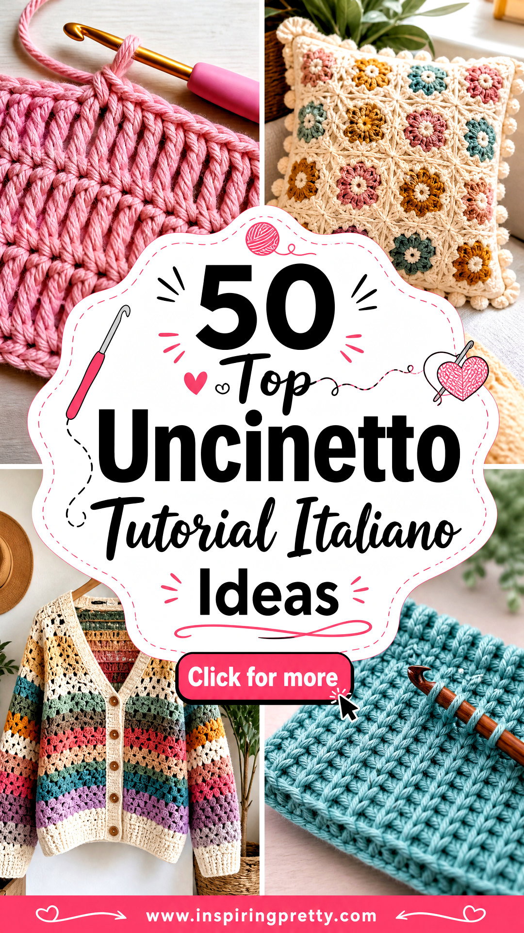 50 Top Uncinetto Tutorial Italiano Ideas for Crochet Projects - 50 Top Uncinetto Tutorial Italiano Ideas for Crochet Projects