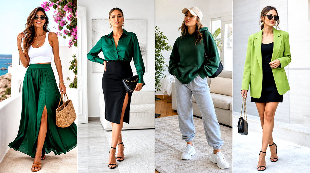 50 Top Verde Outfit Ideas for Fresh, Eye-Catching Style