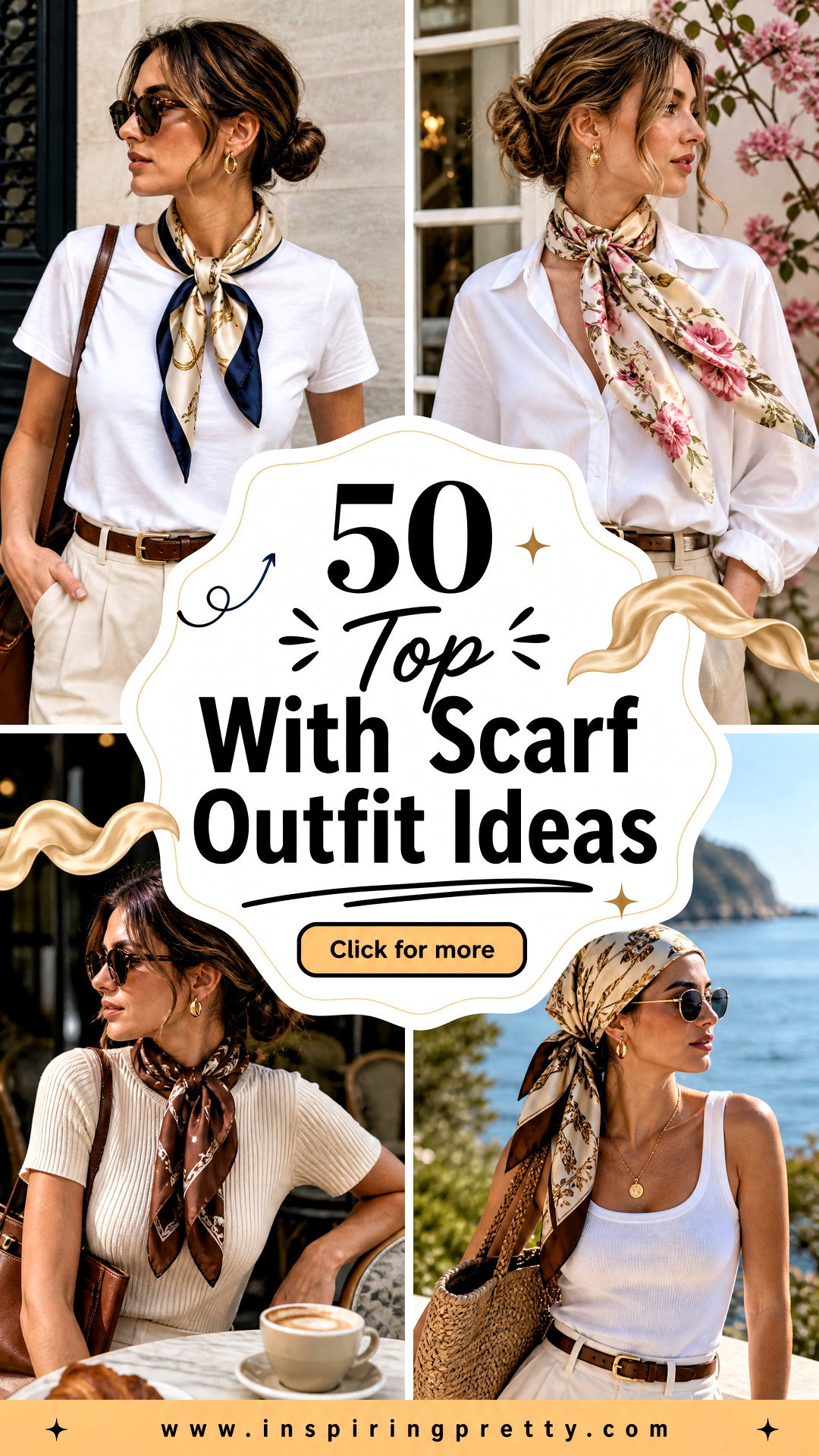 50 Top With Scarf Outfit Ideas for Chic Seasonal Looks - 50 Top With Scarf Outfit Ideas for Chic Seasonal Looks