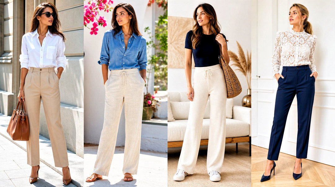 20 Top and Trousers Outfit Materials for Easy, Smart Styling