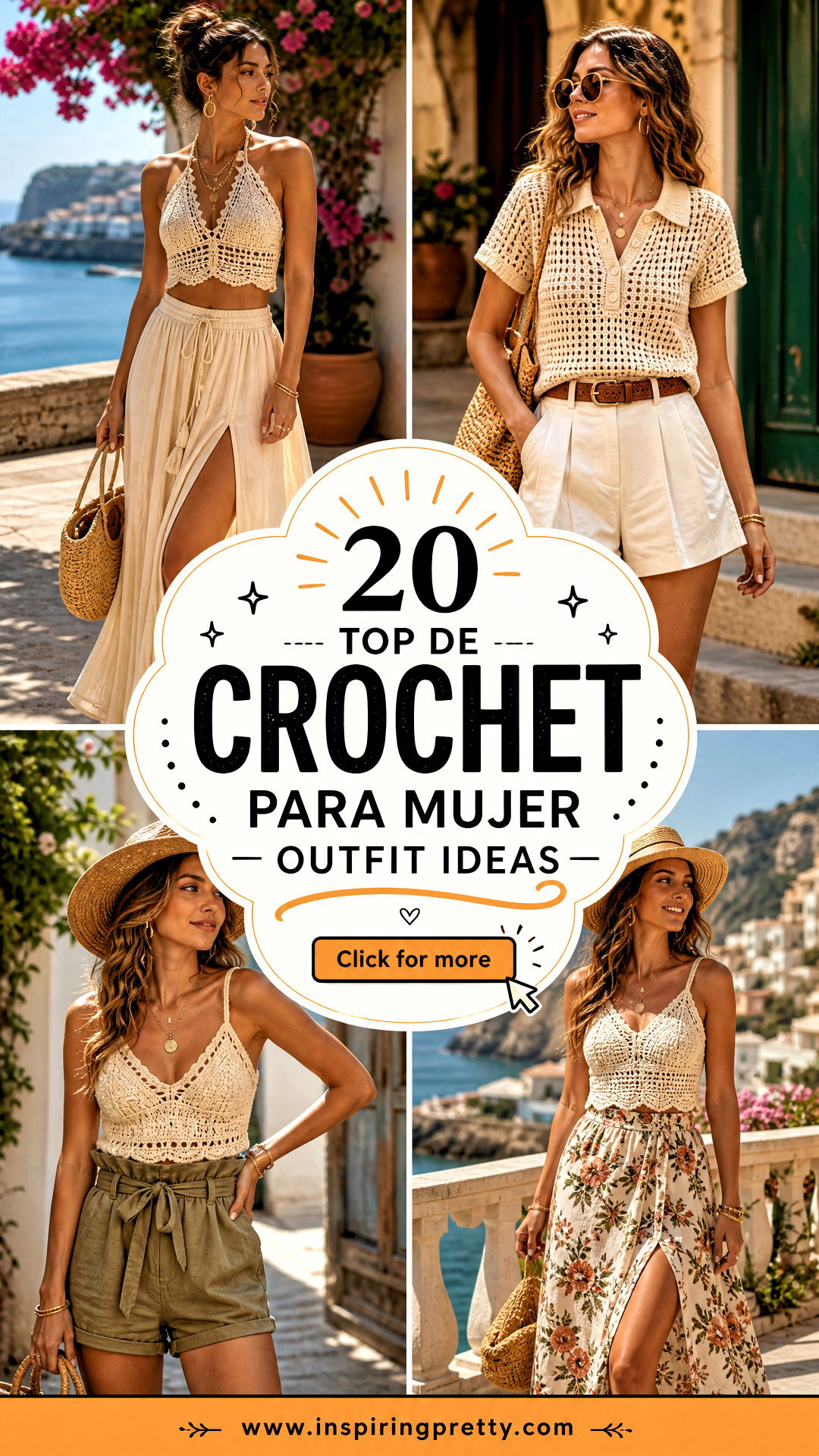 20 Top de Crochet Para Mujer Outfit Ideas for Chic Summer Style - 20 Top de Crochet Para Mujer Outfit Ideas for Chic Summer Style