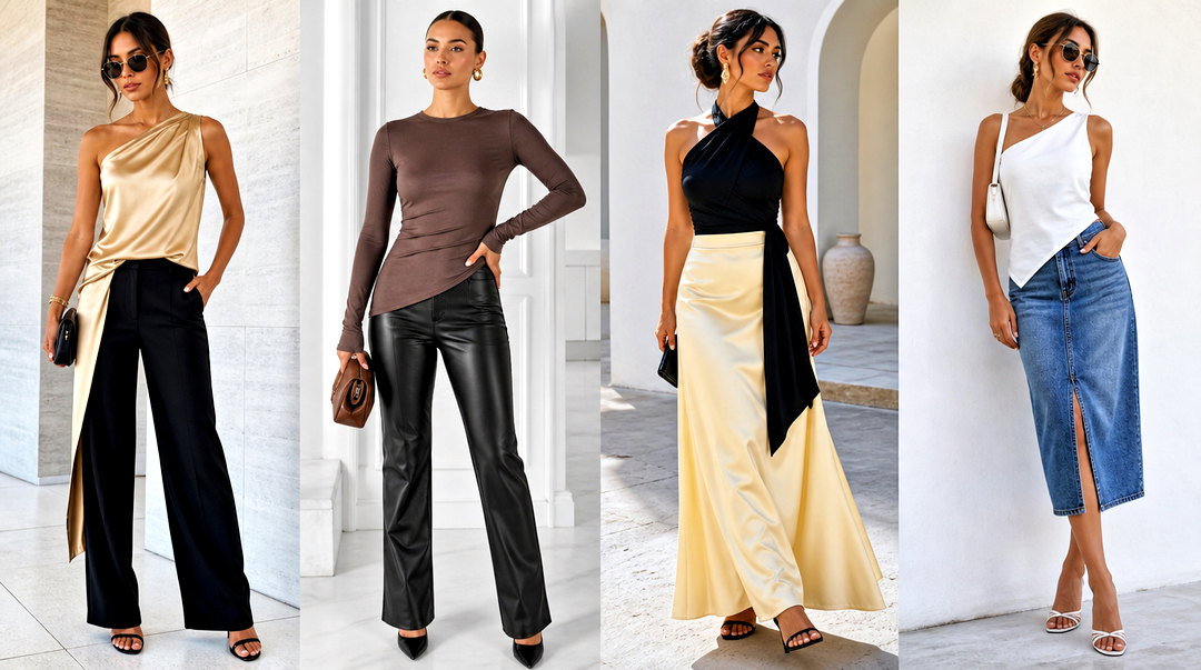 50 Tops Asimetricos Outfit Ideas for Bold, Modern Style