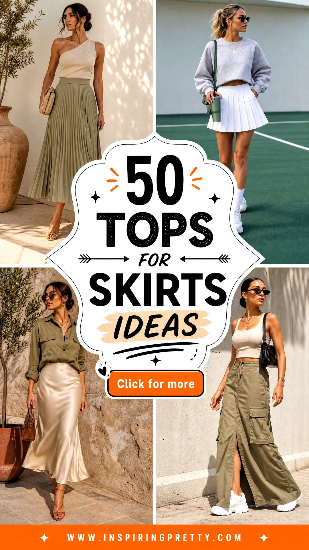 50 Tops for Skirts Ideas Chic Pairings for Every Season - 50 Tops for Skirts Ideas: Chic Pairings for Every Season