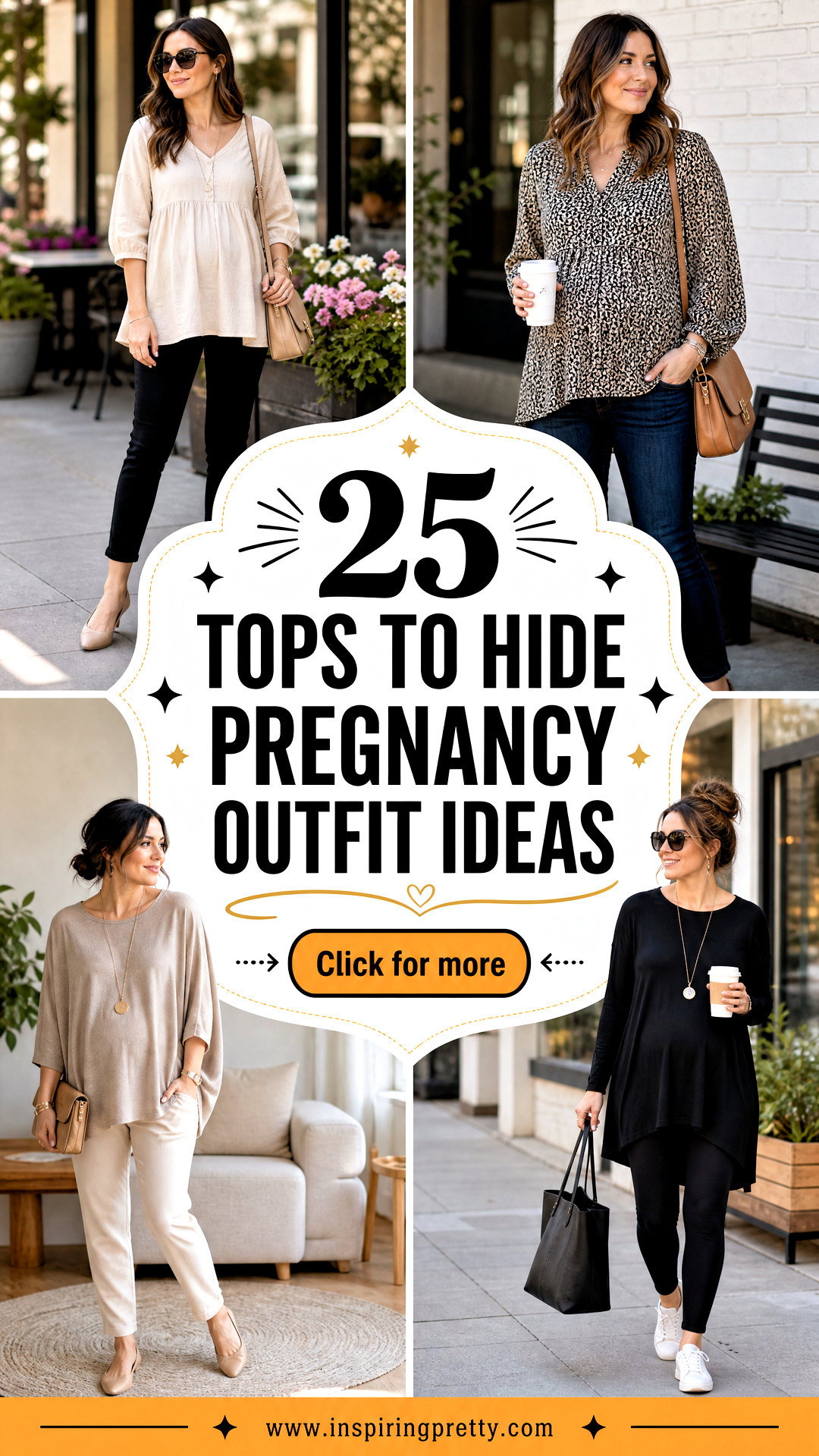 25 Tops to Hide Pregnancy Outfit Ideas for Discreet Style - 25 Tops to Hide Pregnancy Outfit Ideas for Discreet Style