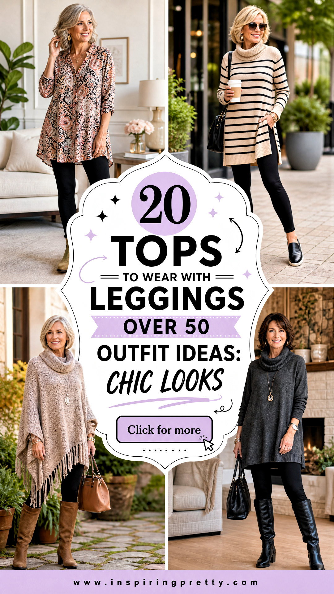 20 Tops to Wear With Leggings Over 50 Outfit Ideas Chic Looks - 20 Tops to Wear With Leggings Over 50 Outfit Ideas: Chic Looks