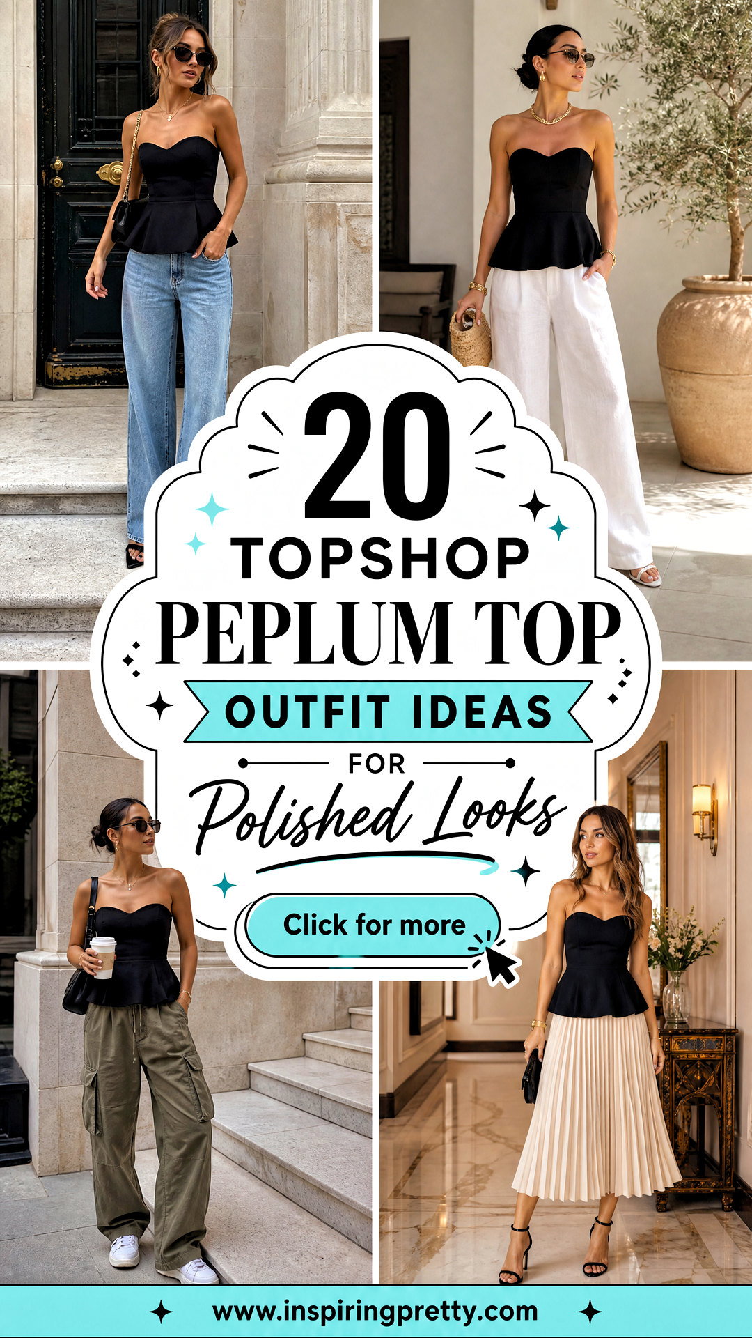 20 Topshop Peplum Top Outfit Ideas for Polished Looks - 20 Topshop Peplum Top Outfit Ideas for Polished Looks