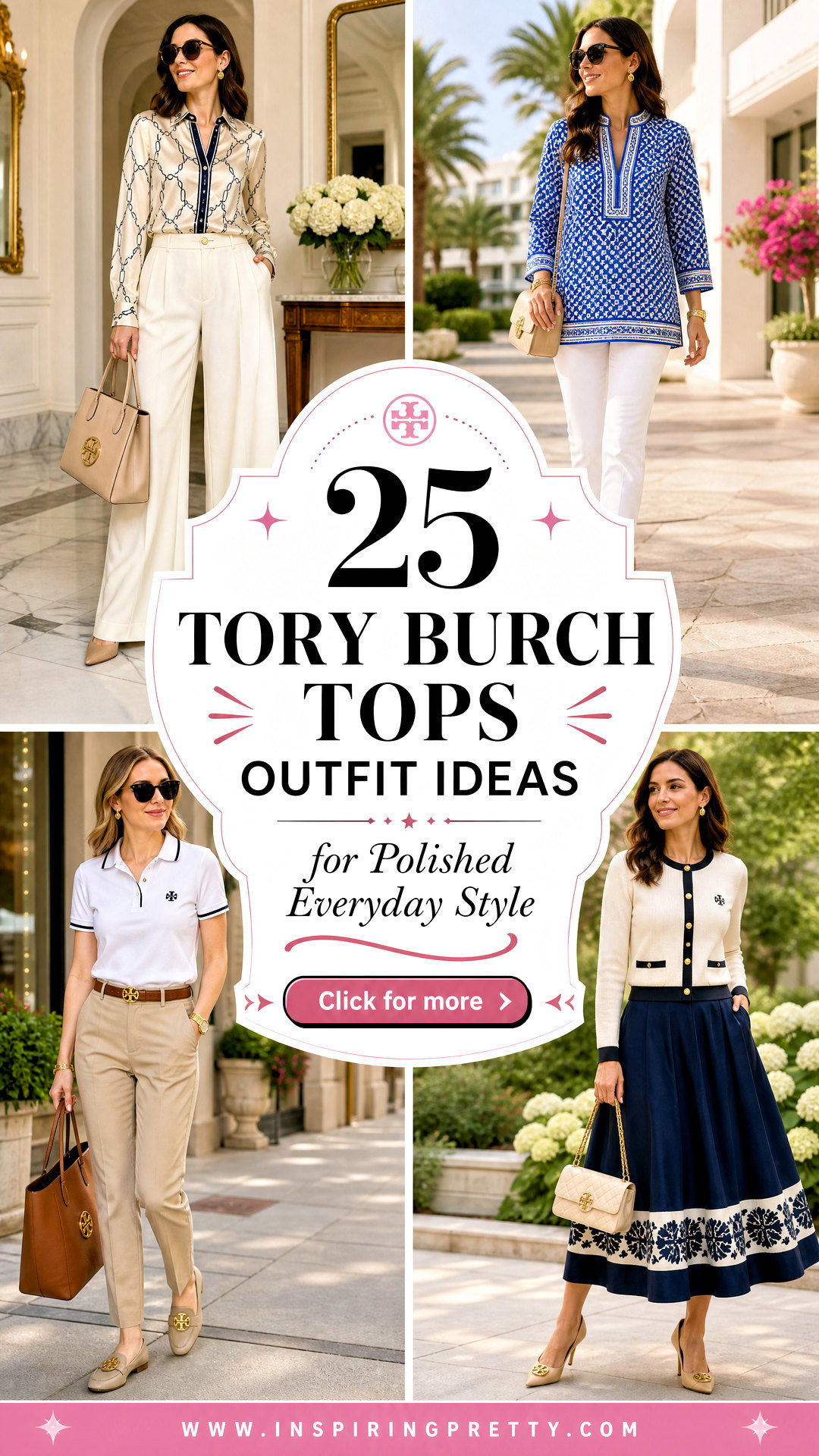 25 Tory Burch Tops Outfit Ideas for Polished Everyday Style - 25 Tory Burch Tops Outfit Ideas for Polished Everyday Style