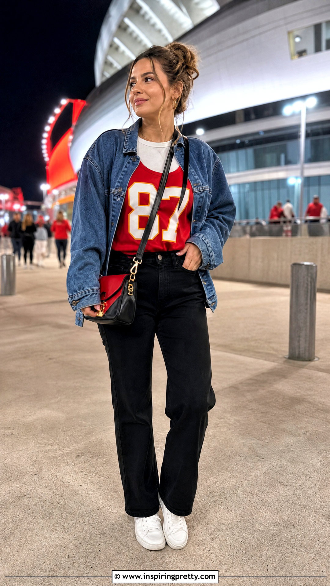 Travis Kelce Tank Top Over A White T Shirt - 20 travis kelce tank tops