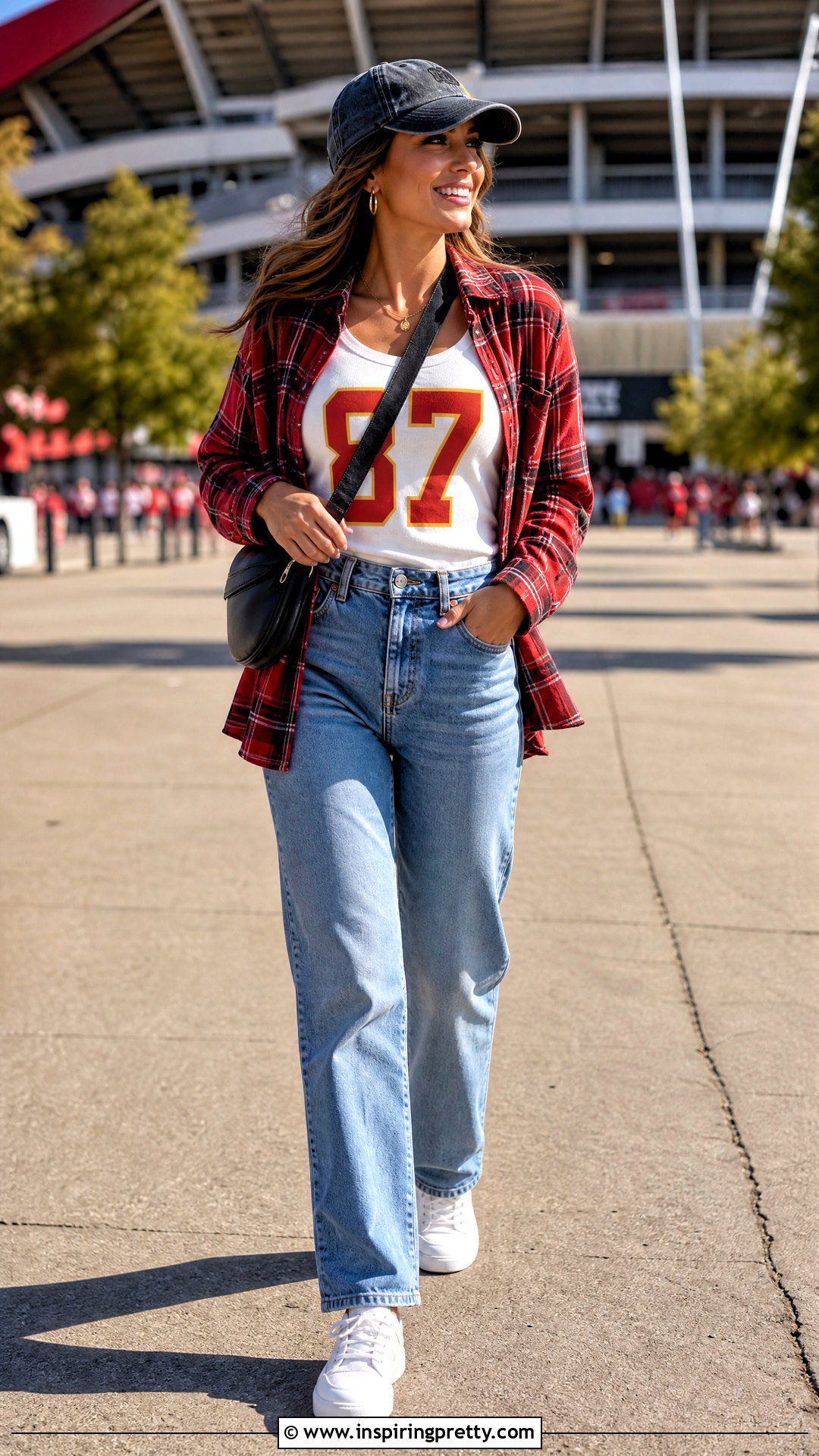 Travis Kelce Tank Top With Flannel And Jeans - 20 travis kelce tank tops