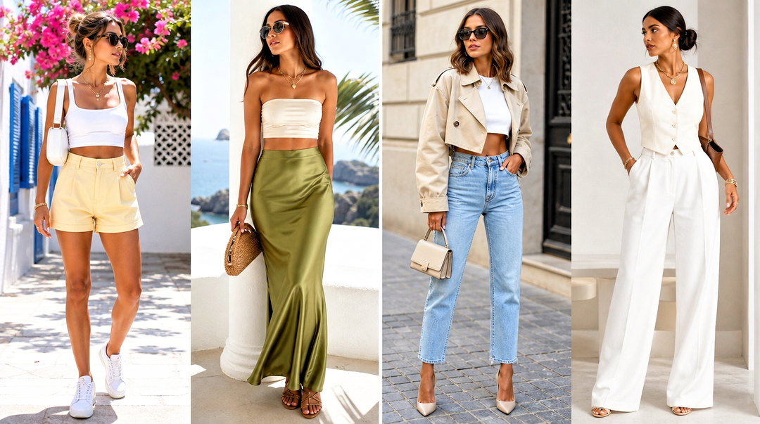 50 Trending Crop Tops Outfit Ideas for Fresh Summer Style