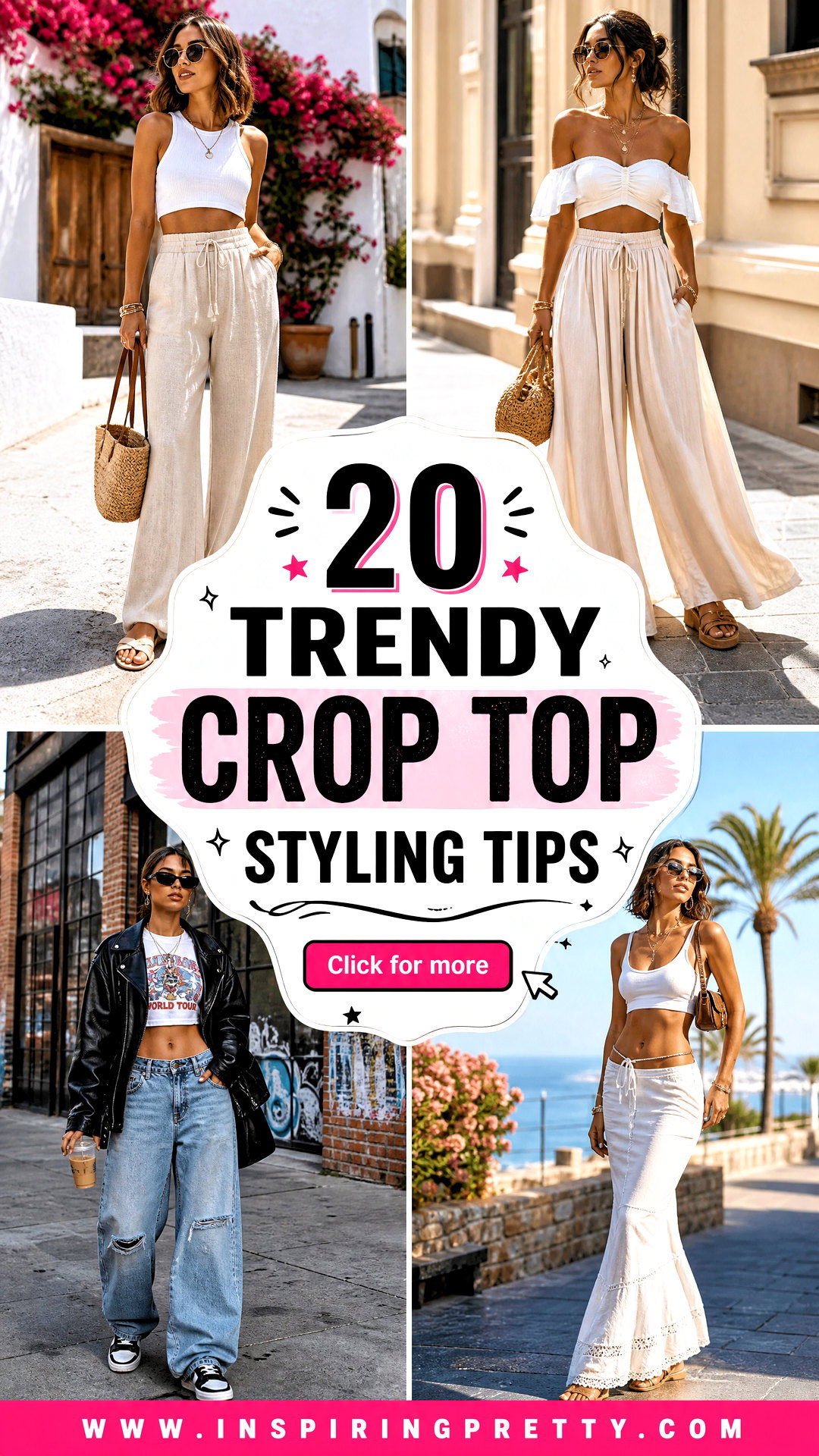 20 Trendy Crop Top Styling Tips for Effortless Summer Looks - 20 Trendy Crop Top Styling Tips for Effortless Summer Looks