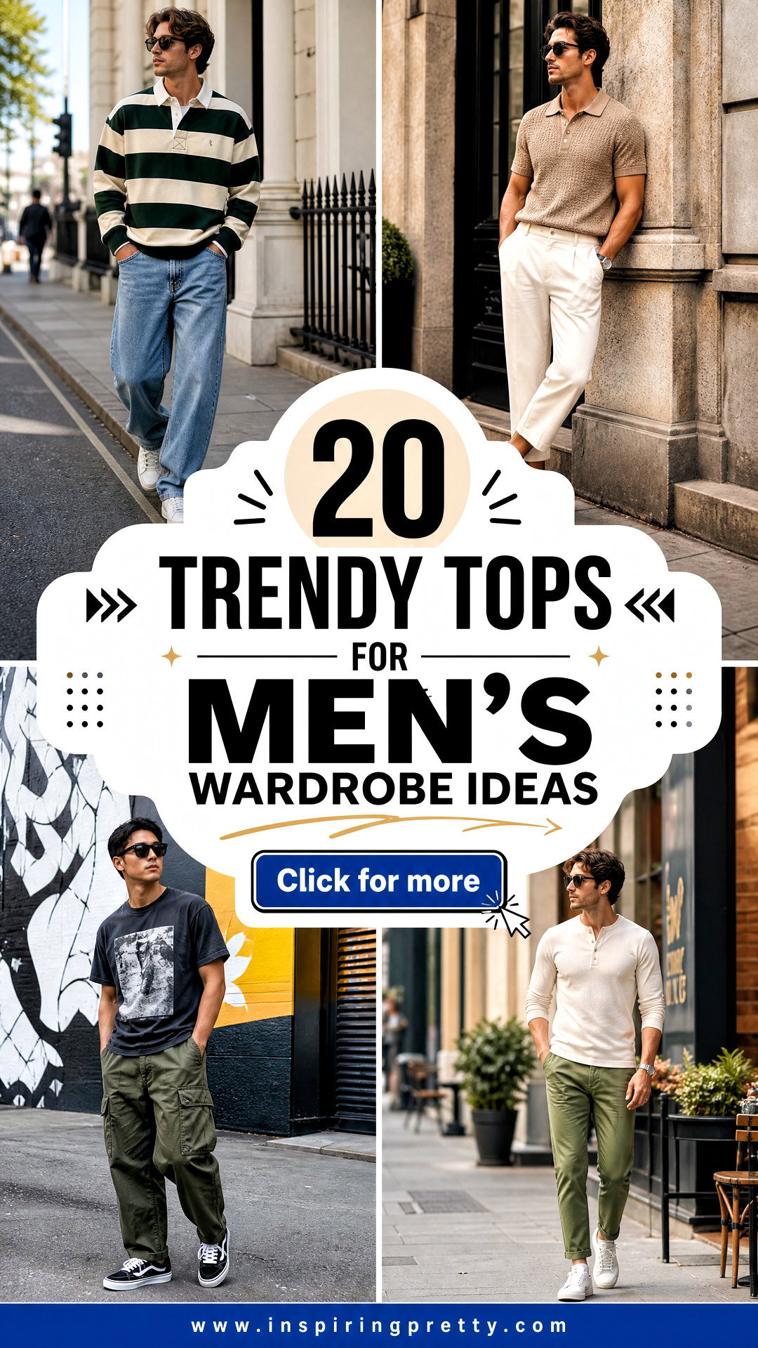 20 Trendy Tops for Mens Wardrobe Ideas for a Sharp Style Upgrade - 20 Trendy Tops for Men’s Wardrobe Ideas for a Sharp Style Upgrade