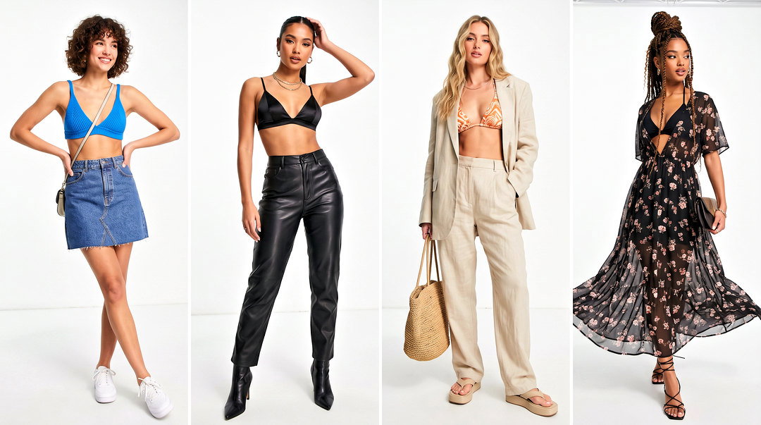 50 Triangle Top Outfit Ideas for Bold Beach-to-City Style